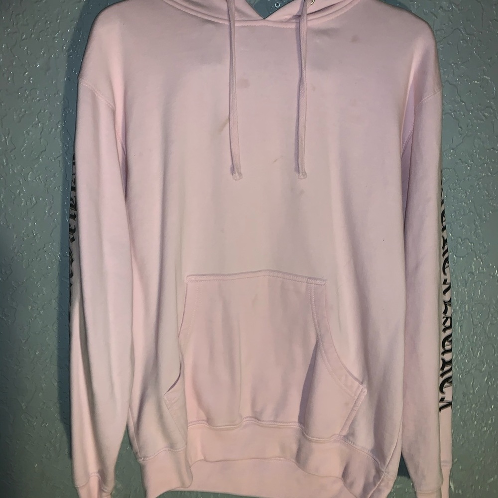 Laurex pink hoodie merch